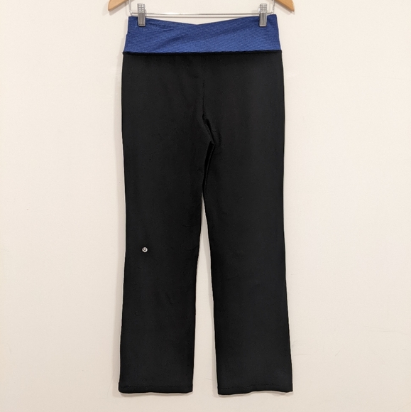 Lululemon Astro Pant Black/Tonka Stripe Pigment Blue 8 - Picture 14 of 16